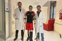 Moto3: Stefano Nepa, 2° intervento OK. Riabilitazione di 5/7 settimane