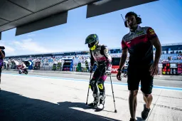 Moto3, Stefano Nepa: il cuore oltre l'ostacolo