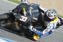 Superbike Test Jerez: Melandri chiude al comando, 2° Giugliano