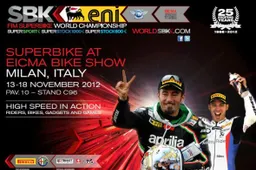 Paddock Show Superbike all'EICMA 2012, gli appuntamenti