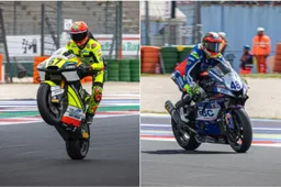 JuniorGP Misano: Surra pole nella Moto2 "italiana", Dalla Porta sorpresa Stock