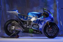 MotoGP: ecco i colori Suzuki 2022, all'attacco con Mir e Rins