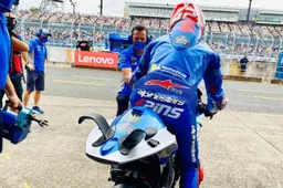 MotoGP, la tecnica: la curiosa novità sulla Suzuki di Alex Rins a Motegi