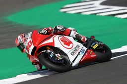 Moto2 Silverstone Warm Up Exploit di Takaaki Nakagami