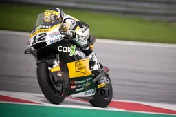 Moto2 Austria Prove 3 Luthi leader, Bagnaia 2°