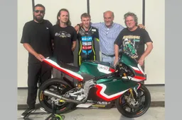 Cesare Tiezzi e Moto P alla sfida CIV Moto3 a Imola