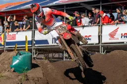 L'ultimo saluto ad Honda HRC: Tim Gajser al Nazioni 2025