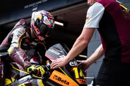 Moto2, Tony Arbolino "Un calo inatteso, siamo andati un po' nel panico"