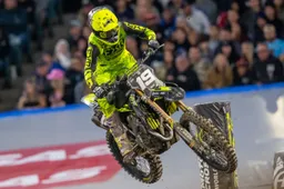 Triumph festeggia: ad Anaheim il primo podio nell'AMA Supercross