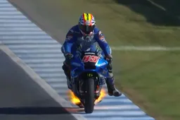 MotoGP: Suzuki fiamme e forature, doppio zero che fa male a Motegi