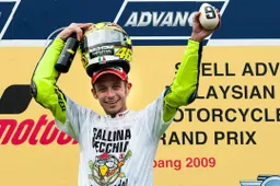 Valentino Rossi, dal primo podio all'addio