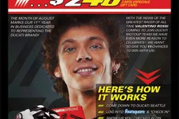 MotoGP: Valentino Rossi in America già... testimonial Ducati!