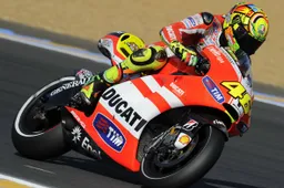 MotoGP: Valentino Rossi "Felice del primo podio con Ducati"
