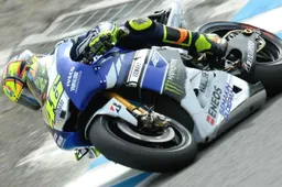 Valentino Rossi: "Buon giro, peccato per la prima fila"