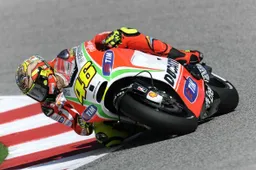 Valentino Rossi: "Delle due novità, soltanto una ha funzionato"