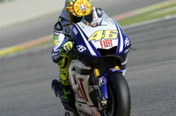 MotoGP: Valentino Rossi, l'ultimo saluto alla Yamaha