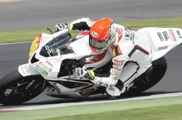 Superstock 600: infortunio per Michael van der Mark