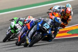 Moto3: Vietti come Miller, una visiera a strappo condiziona la gara