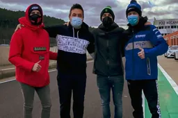 Maverick Viñales, tre giorni di lavoro con i ragazzi del Viñales Racing Team