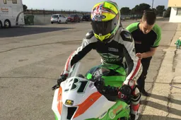 BSB: Vittorio Iannuzzo prova la Kawasaki Gearlink a Calafat