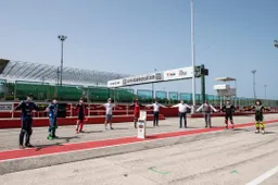 Misano World Circuit, si riparte! Le immagini dei piloti in azione