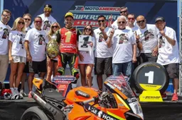Xavi Forés con Ducati in trionfo: Campione MotoAmerica 2023