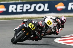 Moto2: Augusto Fernández con Pons HP40 in Catalunya