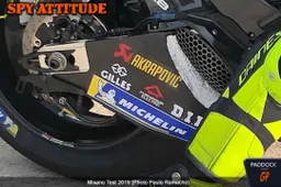 Test Misano: Novità sulla Yamaha M1 di Valentino Rossi, la gallery
