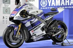 MotoGP: la scheda tecnica della Yamaha YZR M1 1000cc 2012