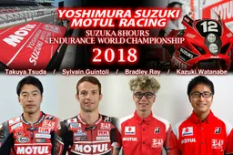 8h Suzuka: Yoshimura Suzuki svela i piloti, ci sono Guintoli e Ray