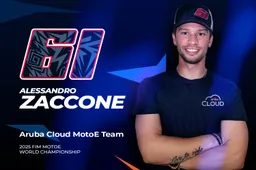 MotoE: Alessandro Zaccone con la Ducati di Aruba Cloud nel 2025