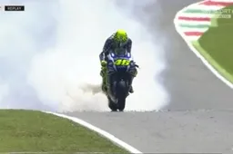 MotoGP Mugello Parla Valentino Rossi: "Così brucia"