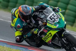 Apprensione per Paolo Conte nel CIV Sportbike al Mugello