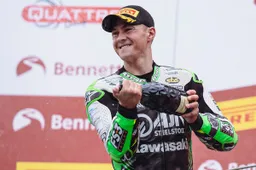 Kawasaki festeggia: con Iddon prima vittoria nel BSB 2025