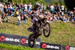 Prima vittoria della piccola Ducati Desmo250 MX Motocross