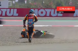 Moto2 Indonesia: svetta Gonzalez, Vietti la caduta costa cara