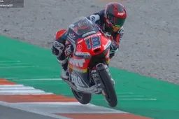 Moto3 Valencia: Fernandez record, che numero Quiles, Danish "non toccate il verde"