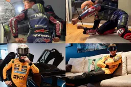 Lando Quartararo e Fabio Norris: simpatico "scambio" F1-MotoGP per Halloween