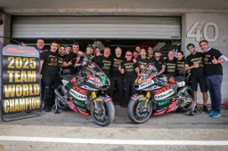 Fantic, che stagione Moto2! Primo titolo team e Baltus storico 3°. E nel 2026 arriva Arbolino