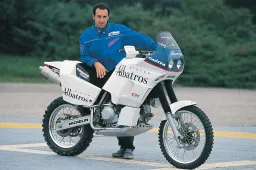 When Cagiva challenged the giants: the Elefant 900 IE/AC, power, resilience, and glory at the Dakar Rally