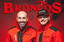 Alessio Finello con la (terza) Ducati del Broncos Racing Team nel CIV Superbike