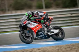 Bimota in scia alla Ducati con Alex Lowes: a Jerez test breve, ma non inutile