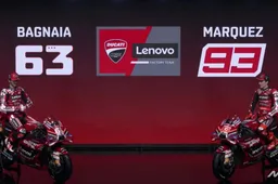 Rosso Centenario per i 100 anni Ducati, Marquez e Bagnaia pronti a brillare
