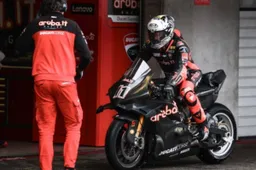 SBK Test Portimao, classifica finale giorno 2: doppietta Ducati, frustrazione nei box