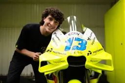 What a surprise: Celestino Vietti tests the VR46 Ducati at the Valencia test!