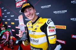 Superbike, Baldassarri: "The jump start? I can't explain it. The podium was a big deal!