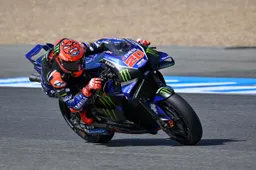 Yamaha tries everything, small gains at Jerez: Quartararo isn't getting his hopes up