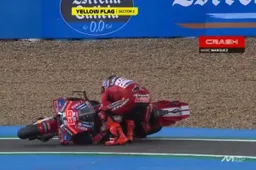 MotoGP Jerez: Marc Marquez crashes and then wins a wild Sprint, Aprilia disaster