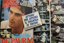 MotoGP before pay TV: Uncini’s ordeal, the invisible live broadcast, and the scoop from a Tuscan attic