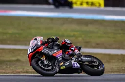 Matteo Vannucci narrowly misses pole at Most in the Sportbike World Championship